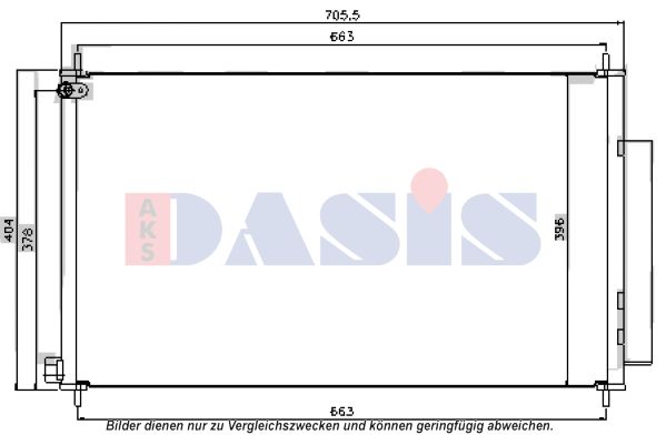 AKS DASIS kondensatorius, oro kondicionierius 102037N